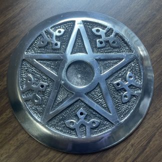 Aluminum Incense Holder 4.5"D